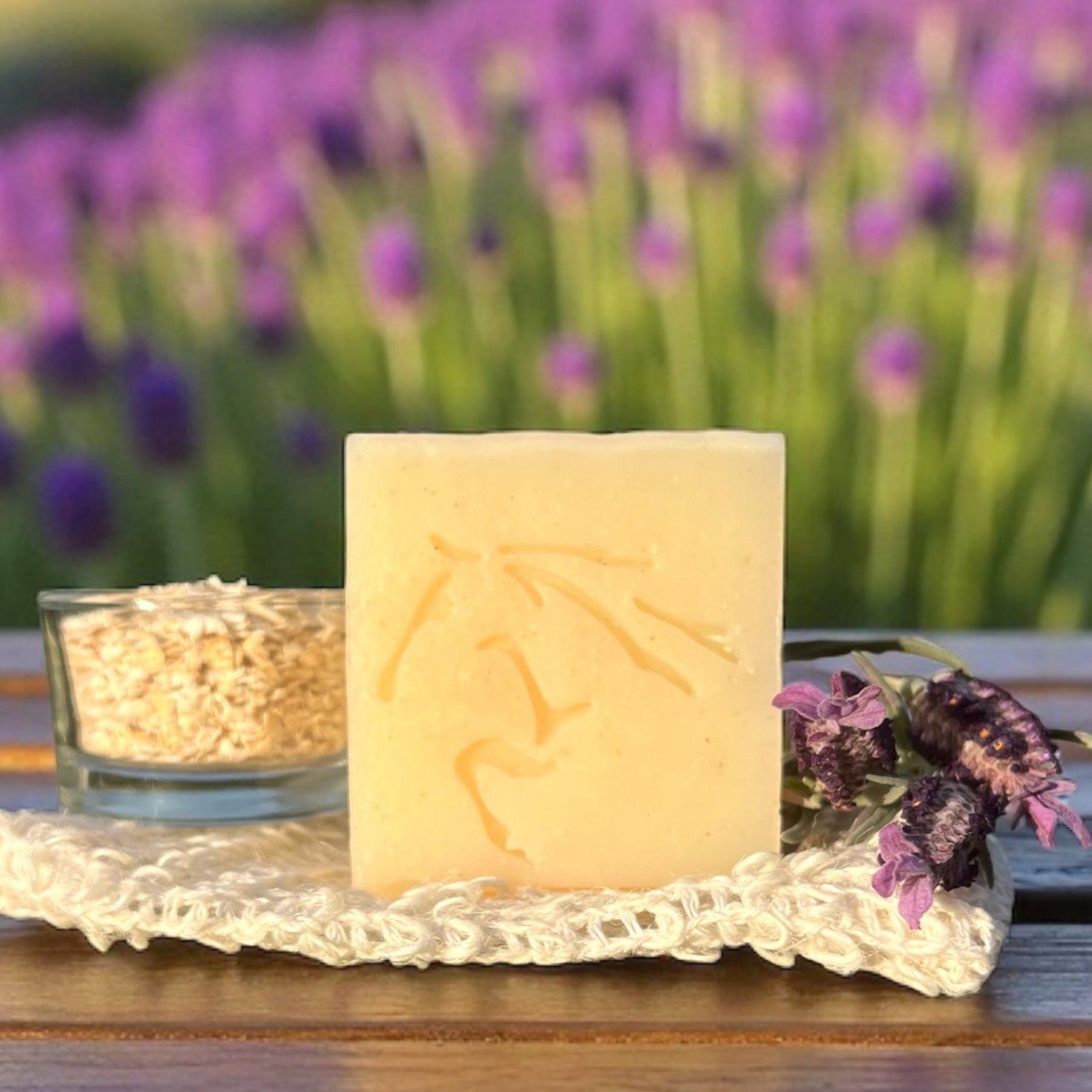 Oatmeal & Lavender Soap Block