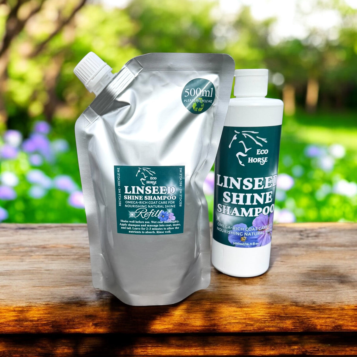 REFILL POUCH Linseed Shine Shampoo