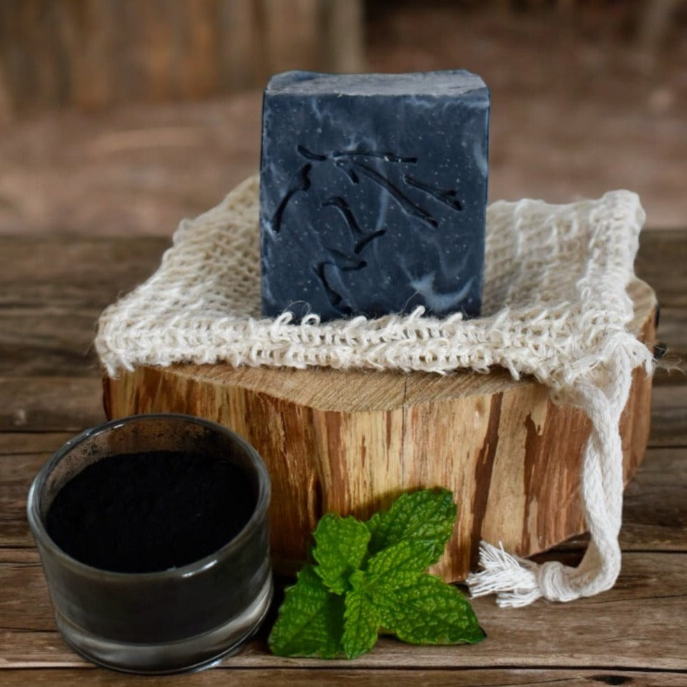 Chunky Charcoal Soap Block