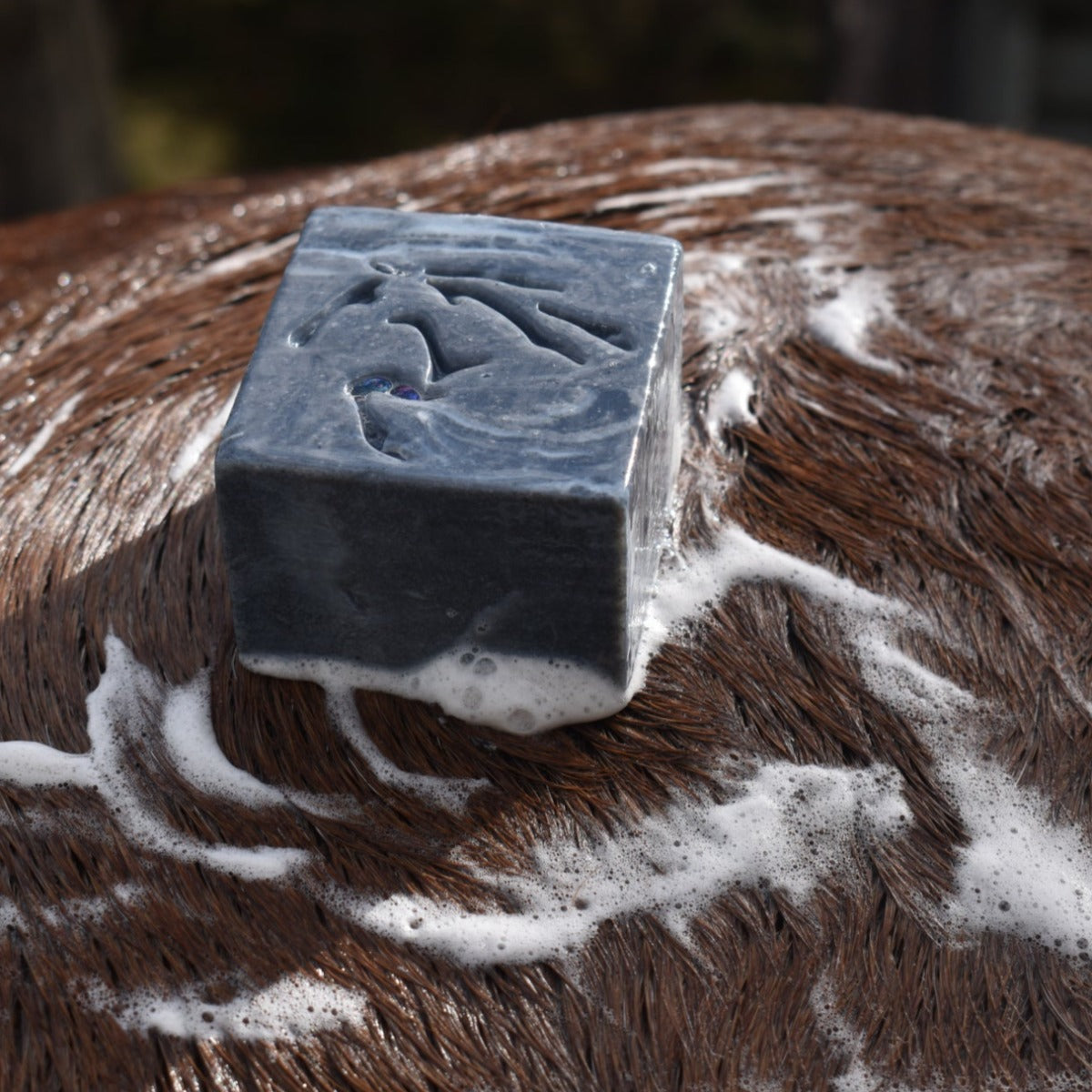 Chunky Charcoal Soap Block