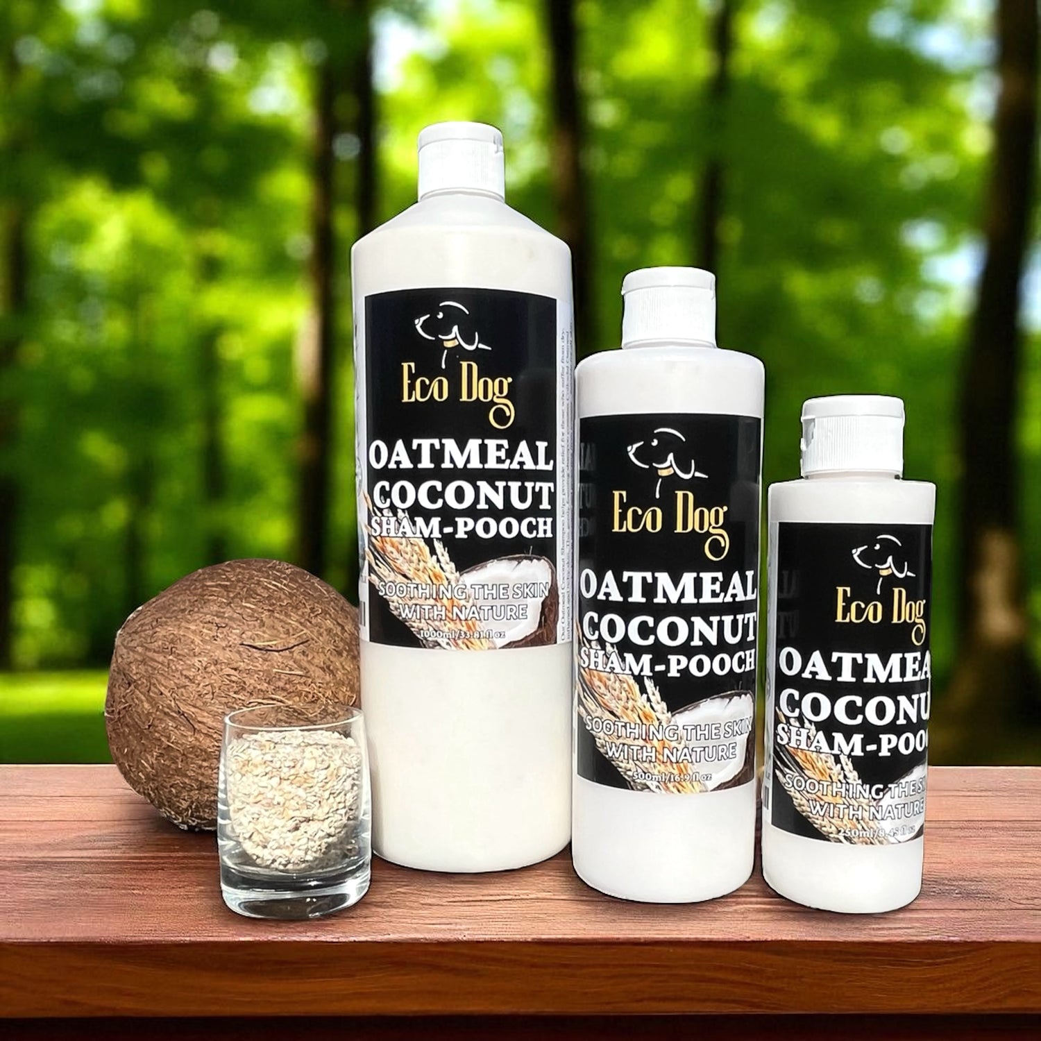 Eco Dog Oatmeal Coconut Sham-Pooch