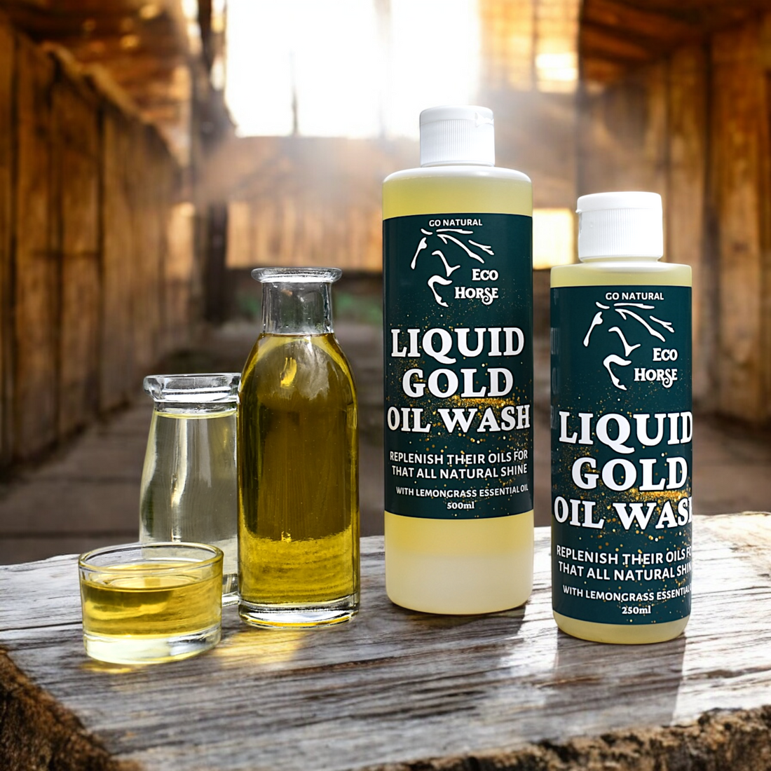 Liquid Gold Oil Wash (hot or cold water)