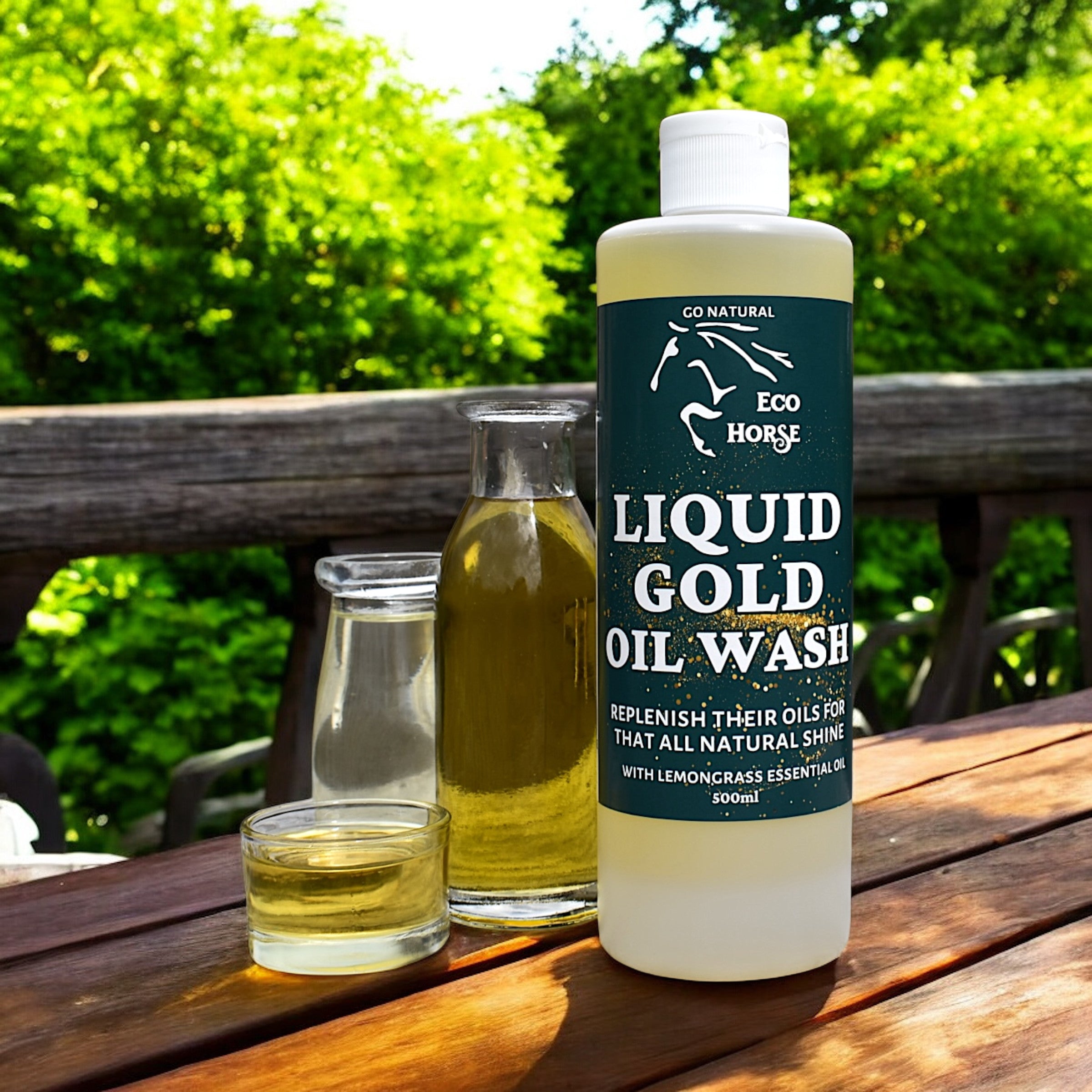 Liquid Gold Oil Wash (hot or cold water)