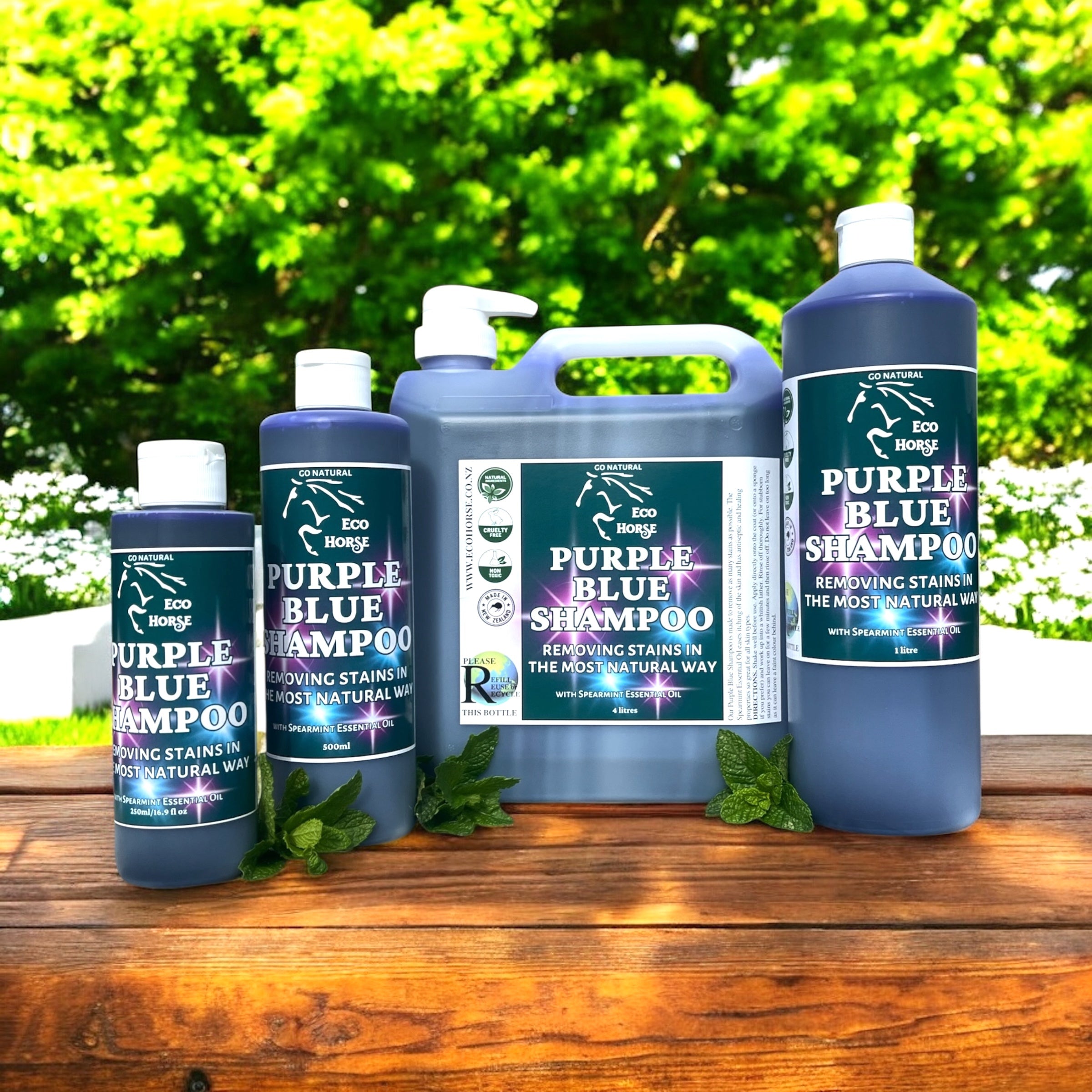 Purple Blue Shampoo