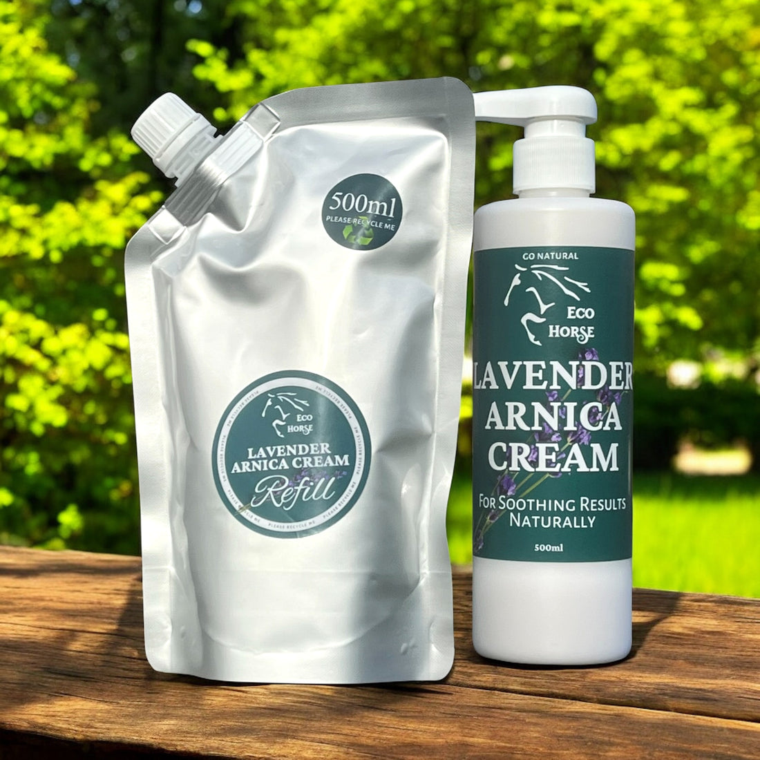REFILL POUCH Lavender Arnica Cream