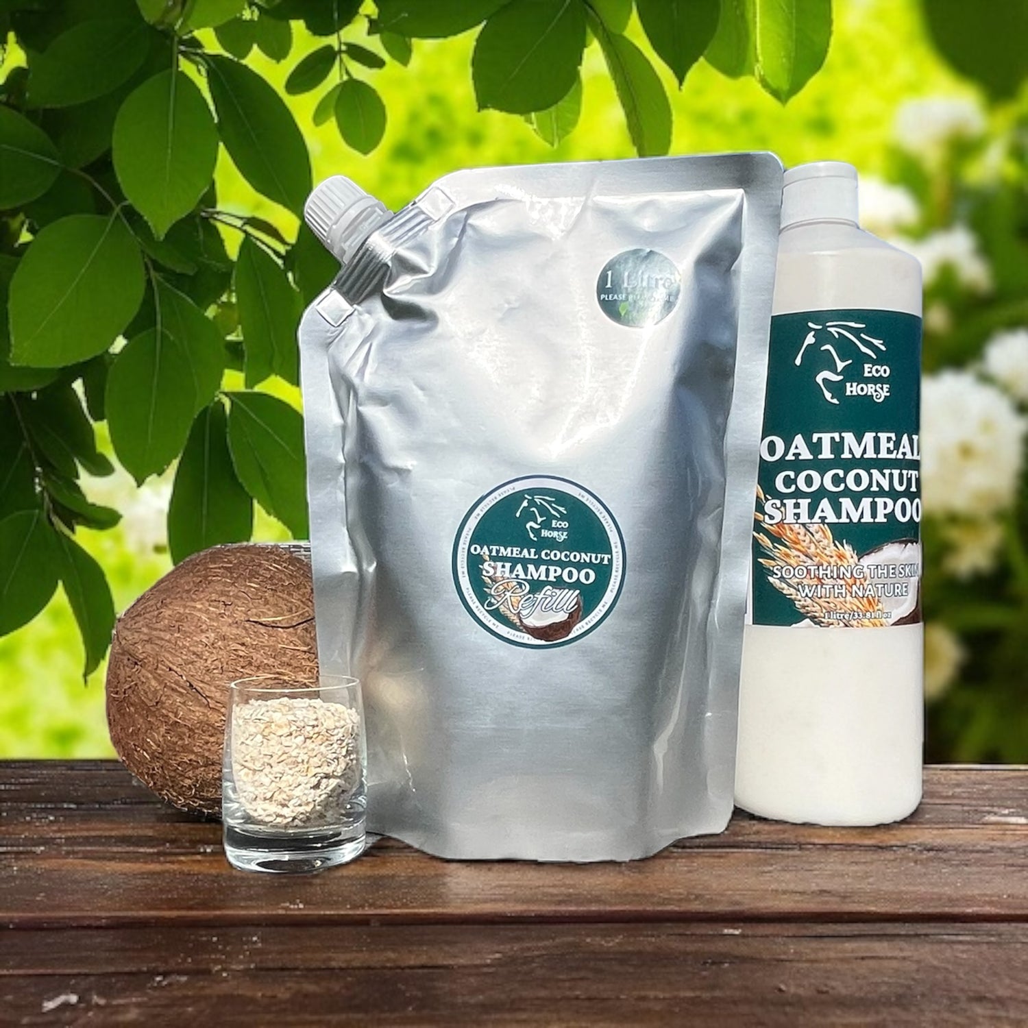 REFILL POUCH Oatmeal Coconut Shampoo