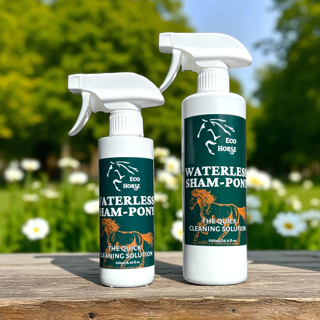 Waterless Sham-Pony