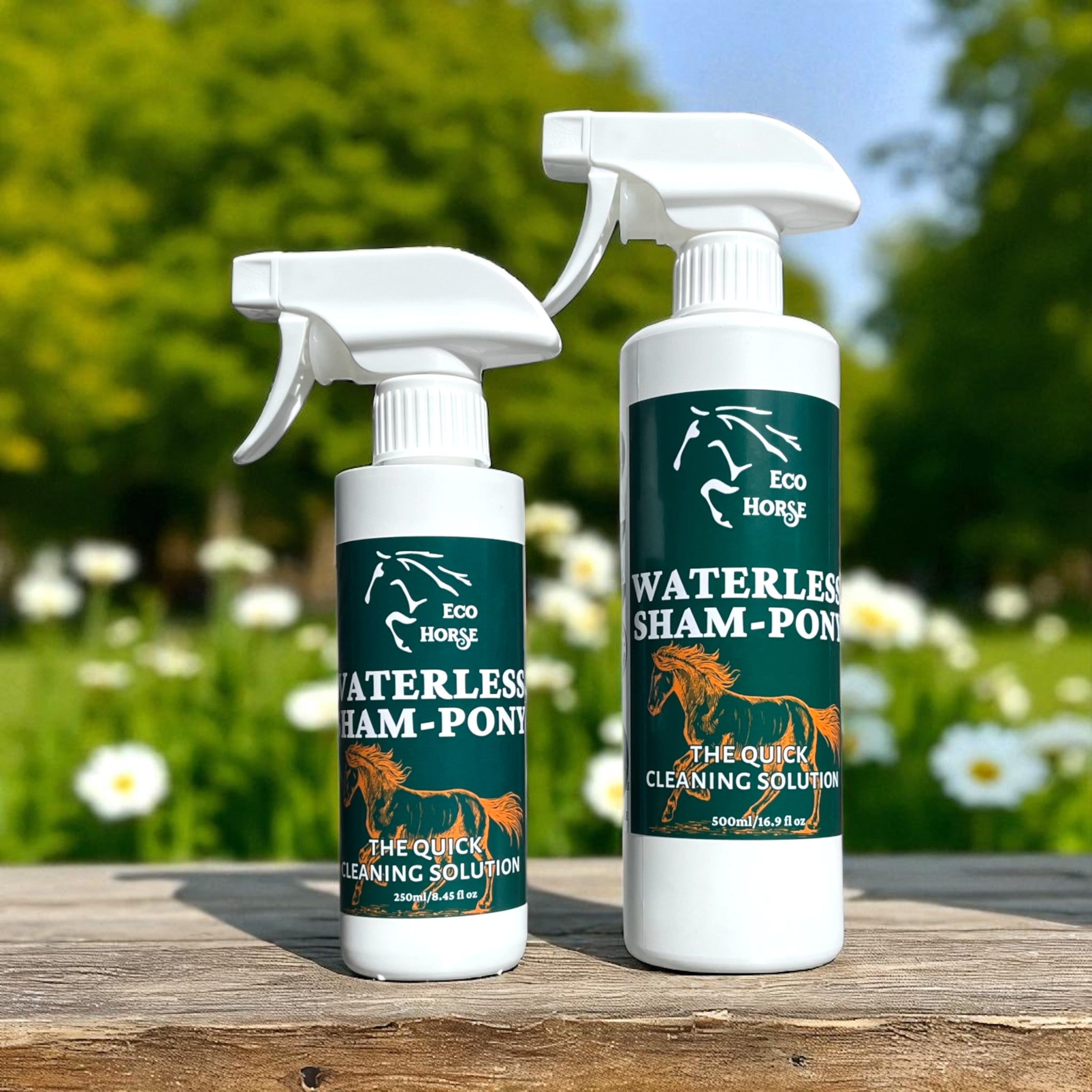 Waterless Sham-Pony